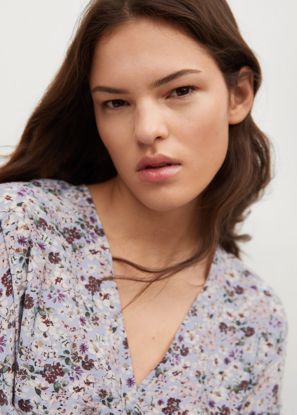 Floral print dress