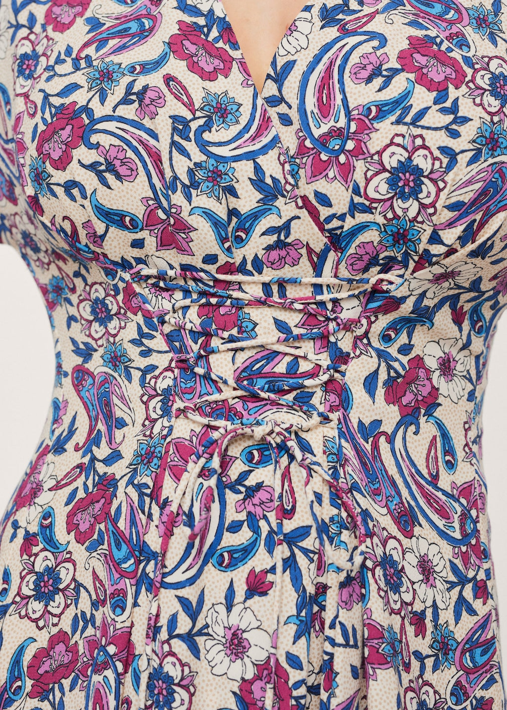 Floral print dress