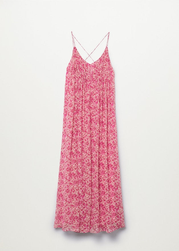 Printed maxi dress