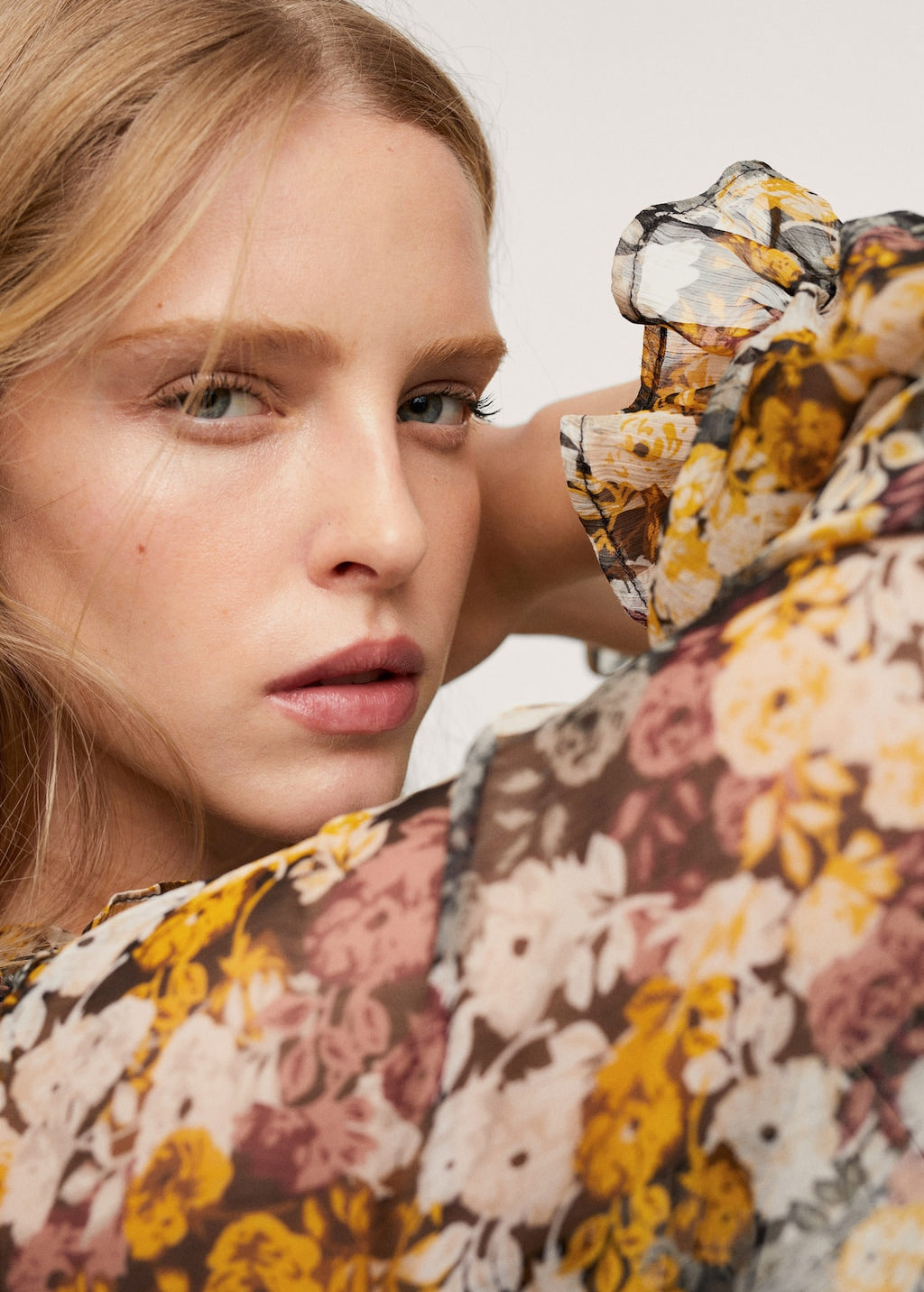 Floral print dress