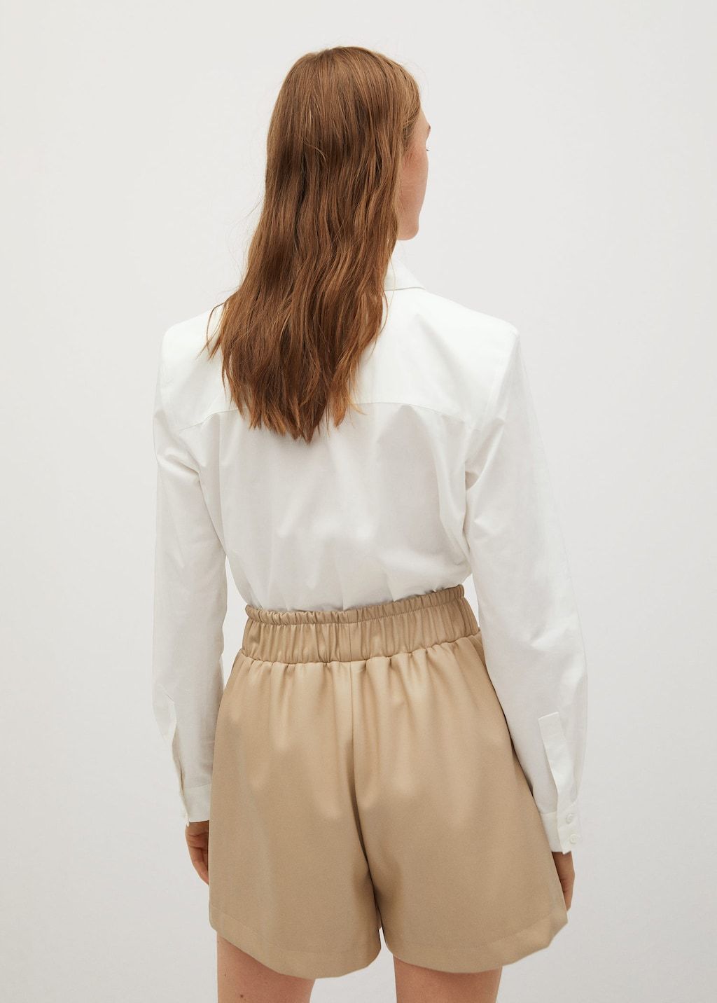 Shoulder pad shirt