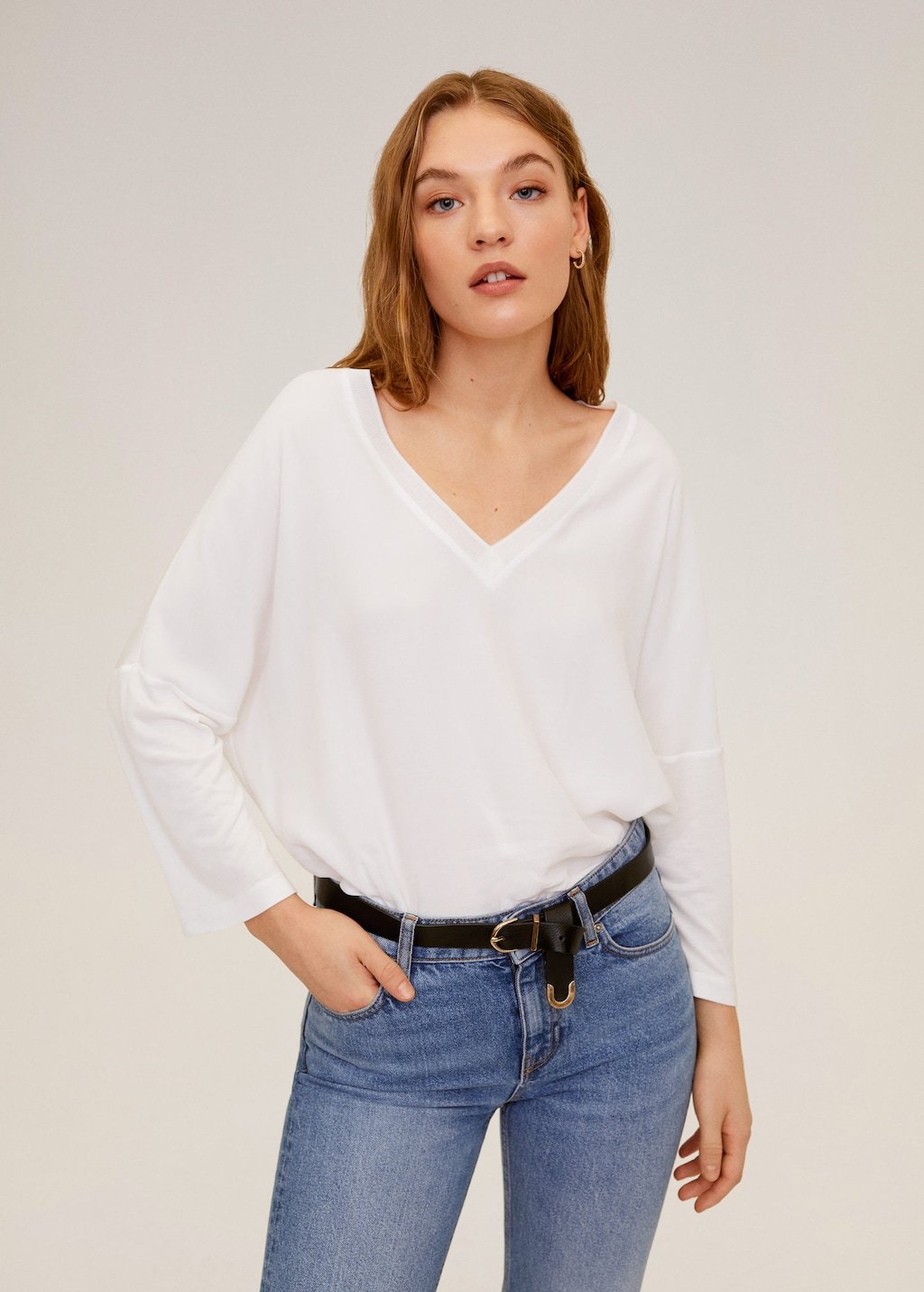 V-neck T-shirt
