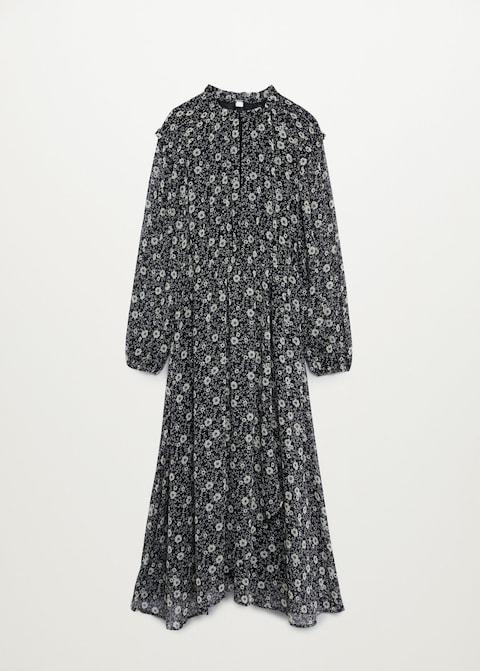 Flower print dress