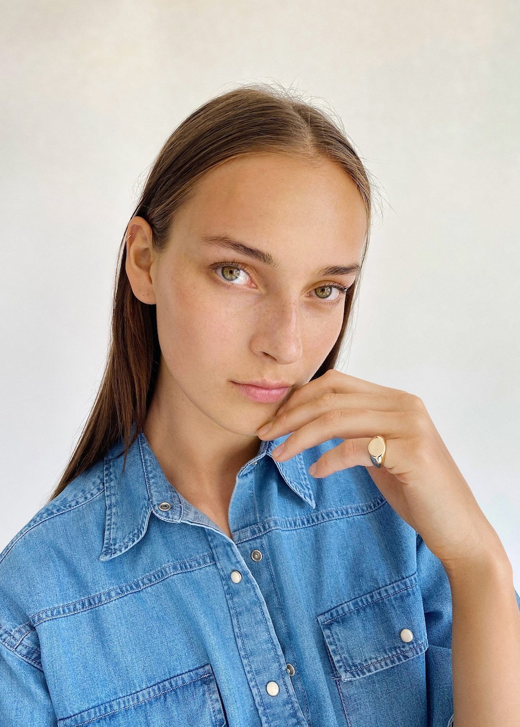 Denim shirt
