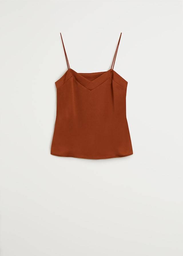 Satin top