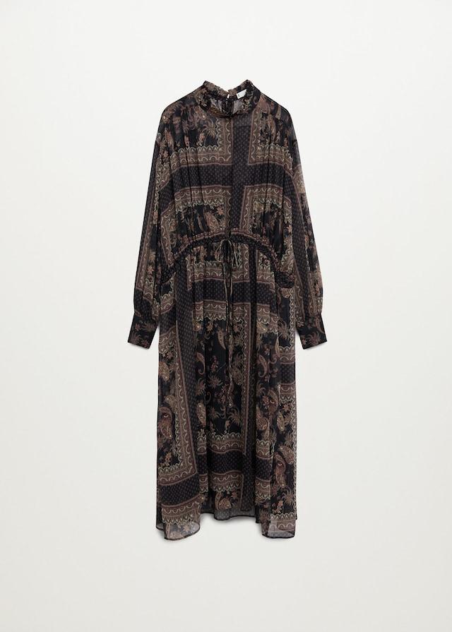 Flowy printed dress