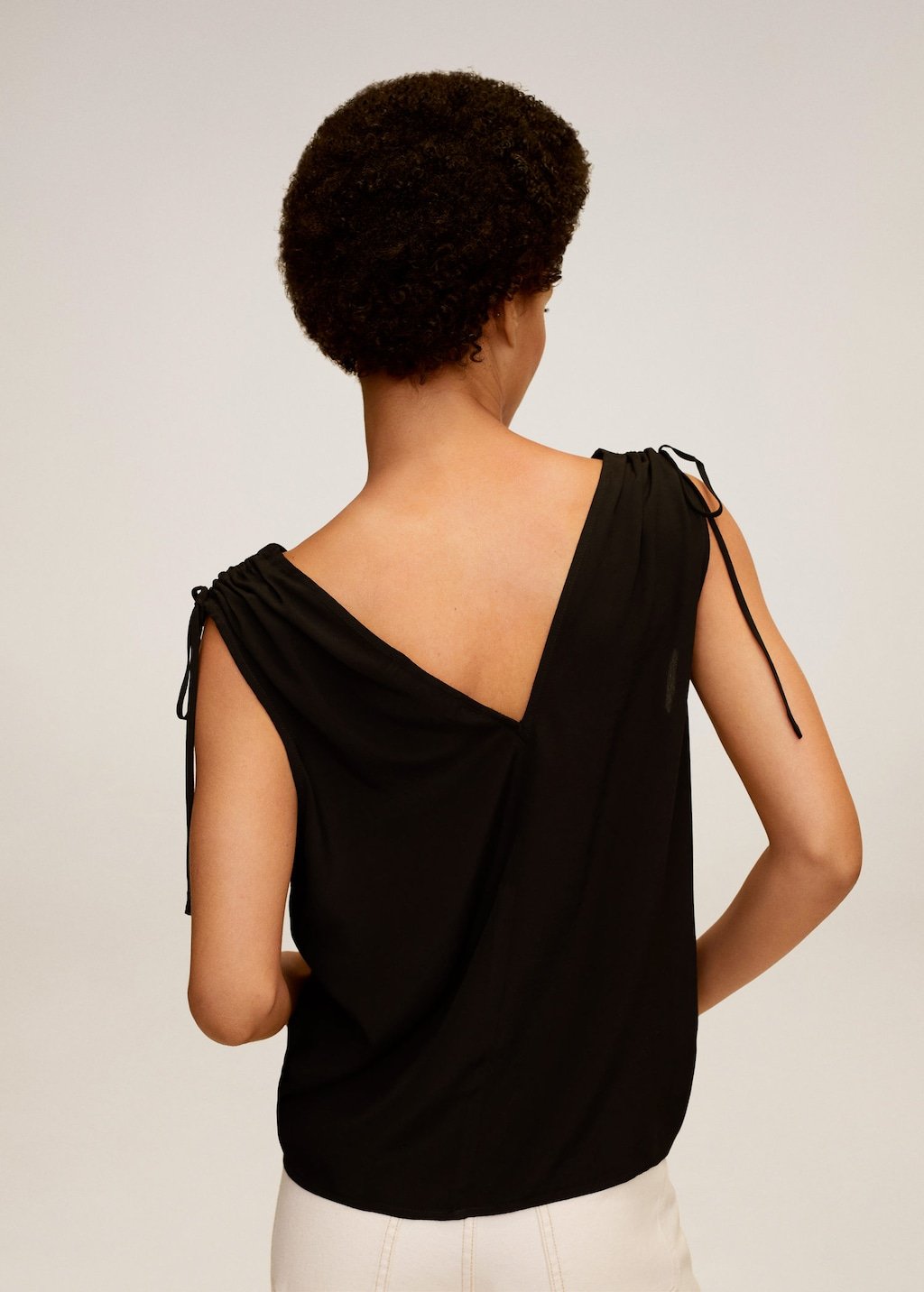 Ruched detail top