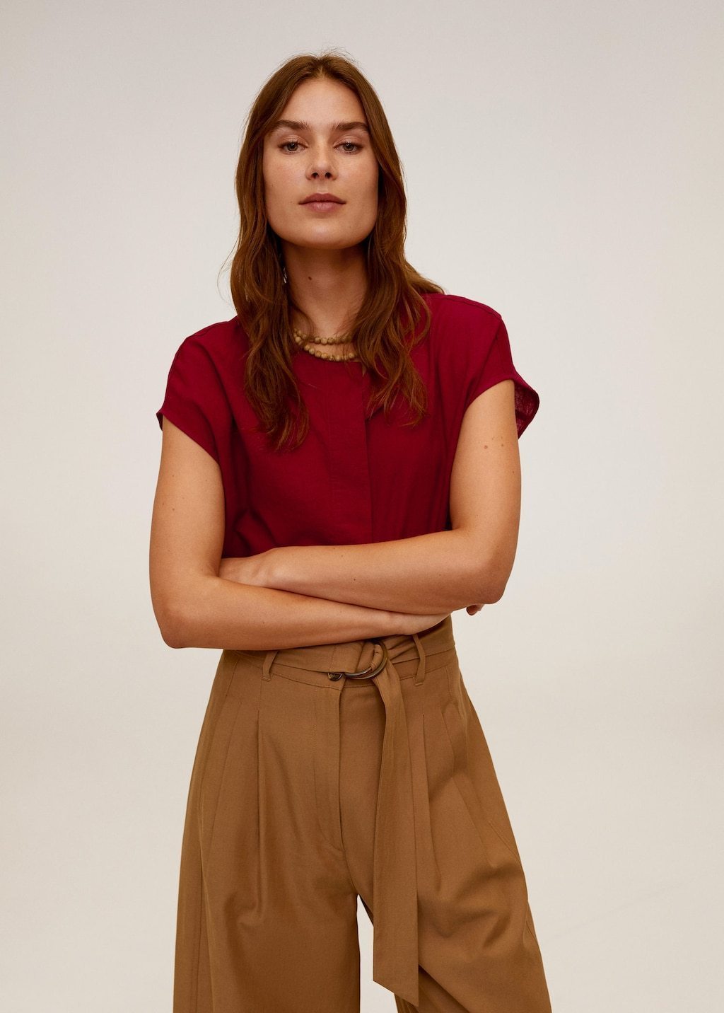 Dolman sleeve blouse