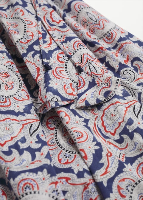 Printed maxi dress