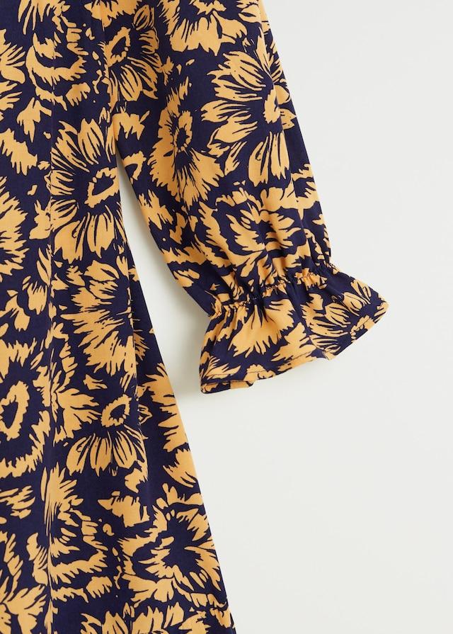 Printed long dress