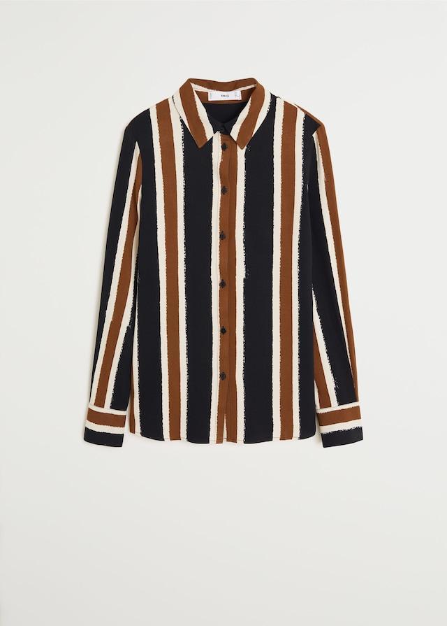 Printed flowy shirt