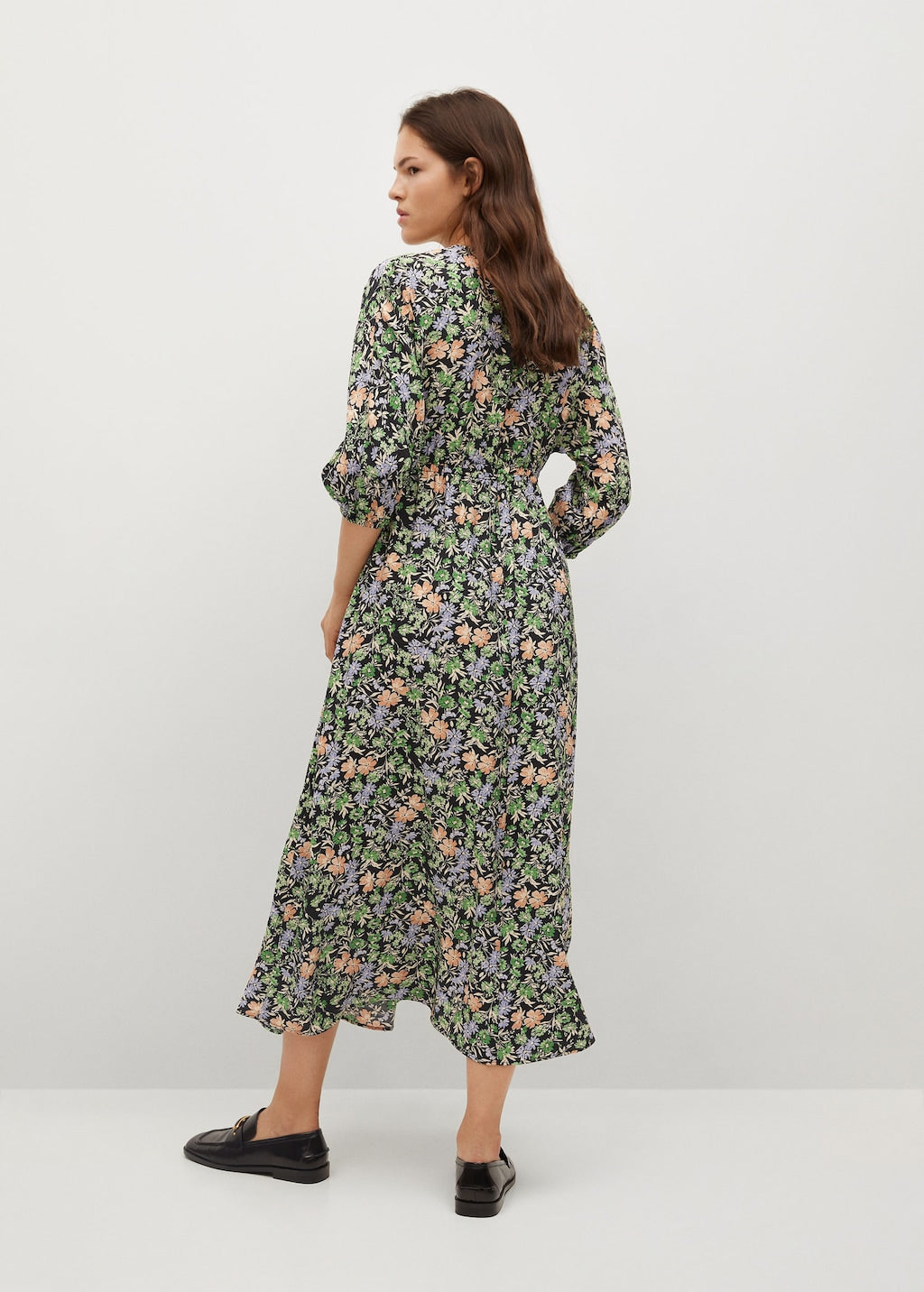 Floral print dress