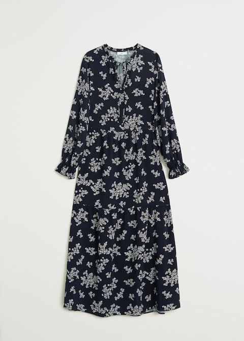 Printed long dress
