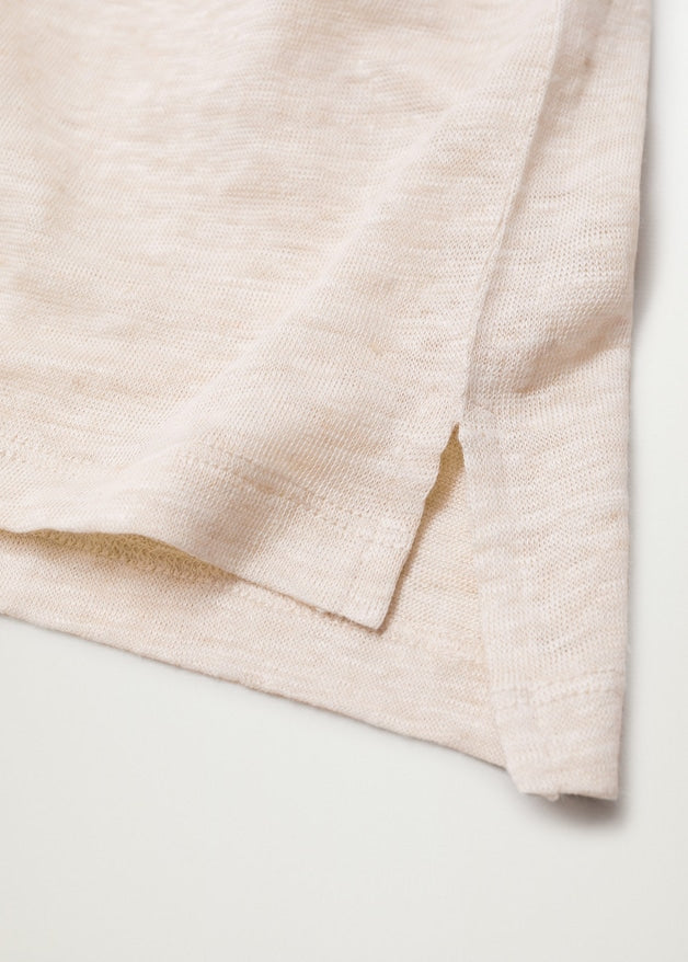 100% linen t-shirt