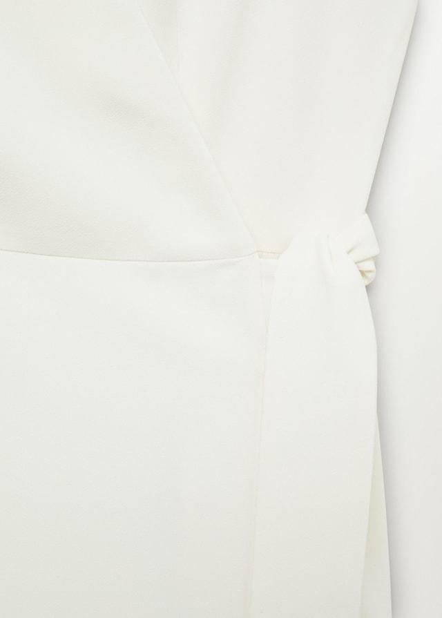 Belt wrap dress