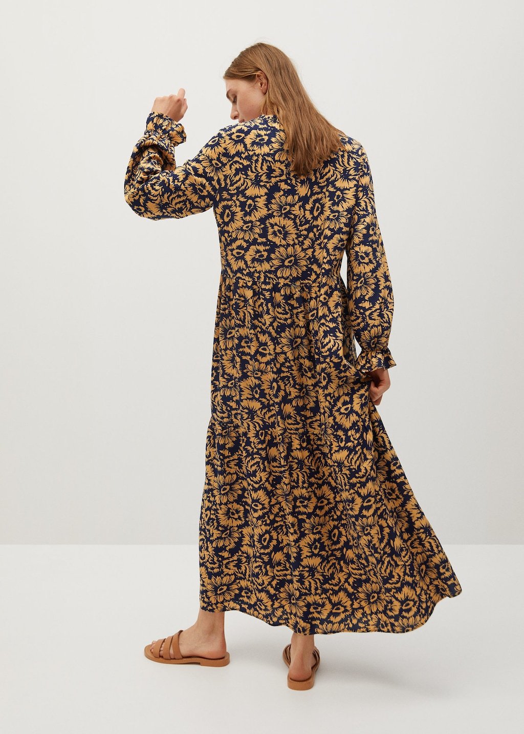 Printed long dress