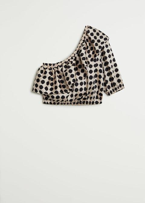 Polka-dot top