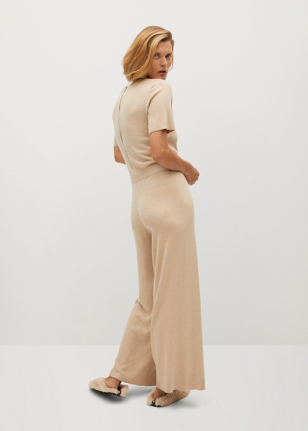 Long knit jumpsuit