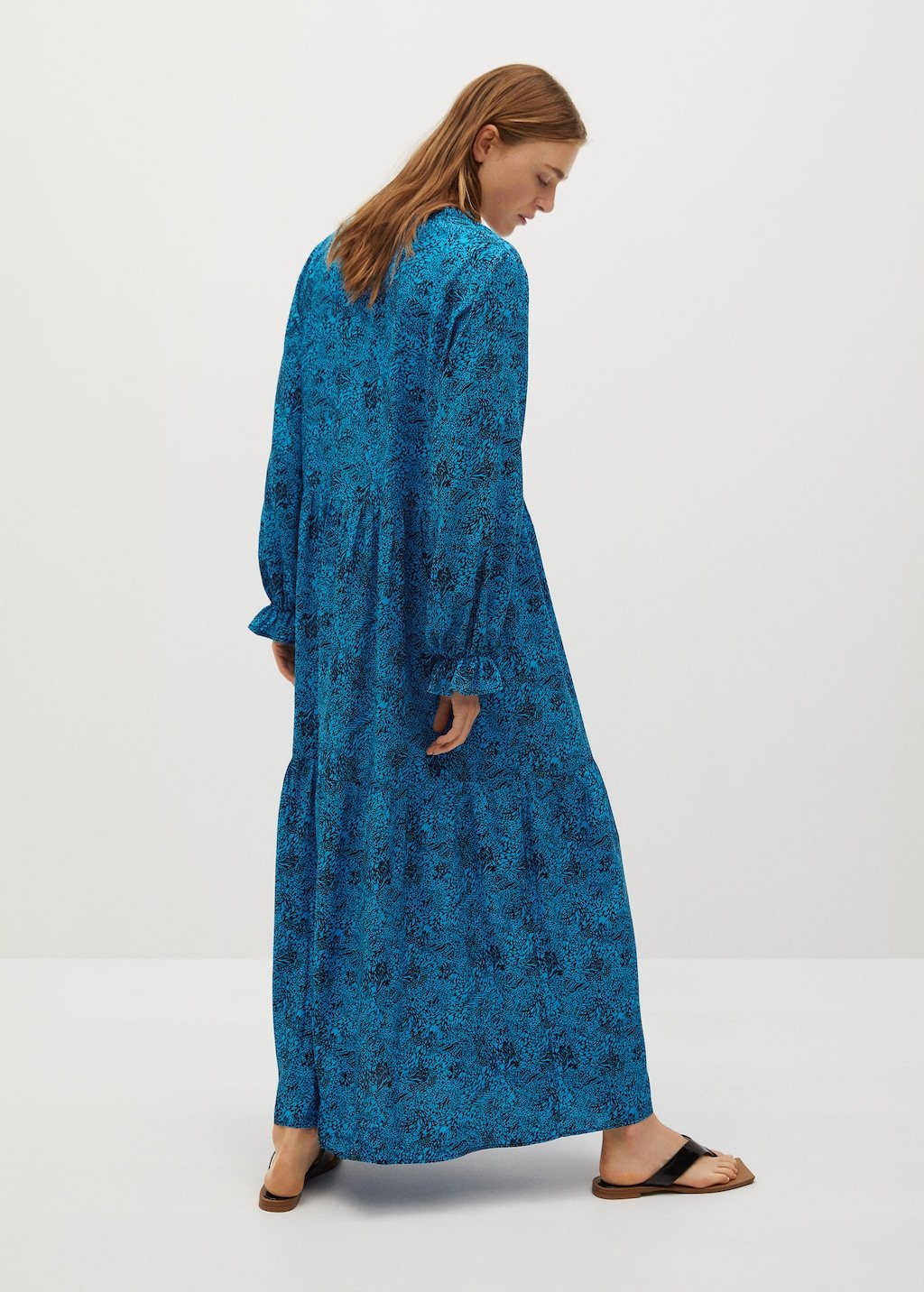 Printed long dress