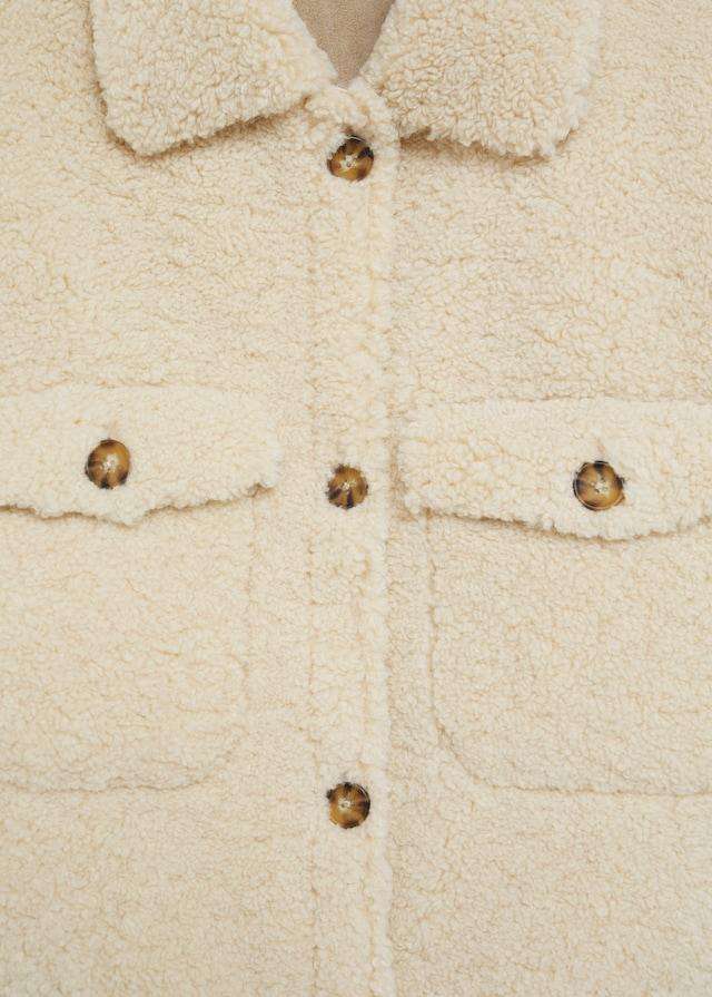 Faux shearling jacket