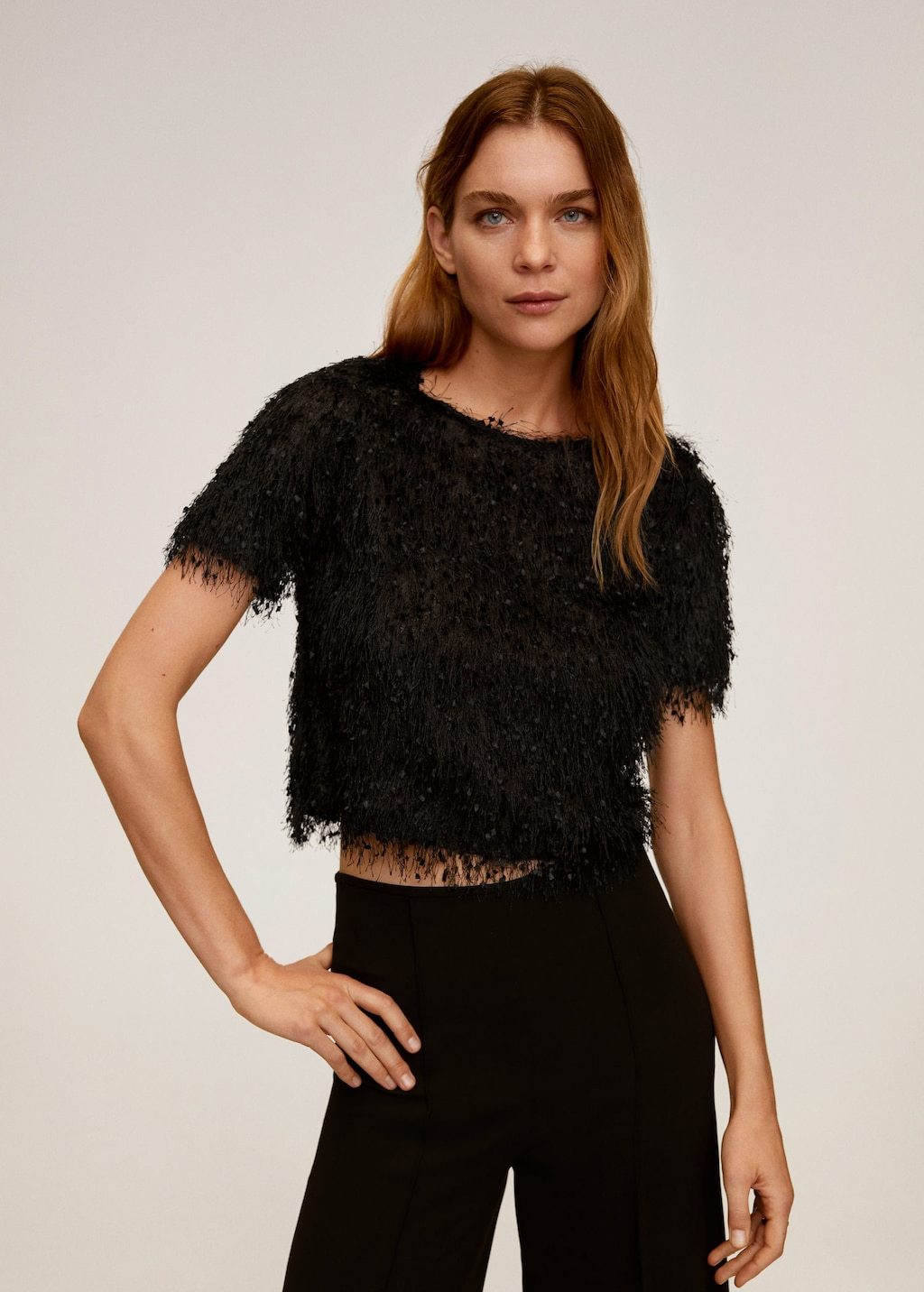 Frayed edges top