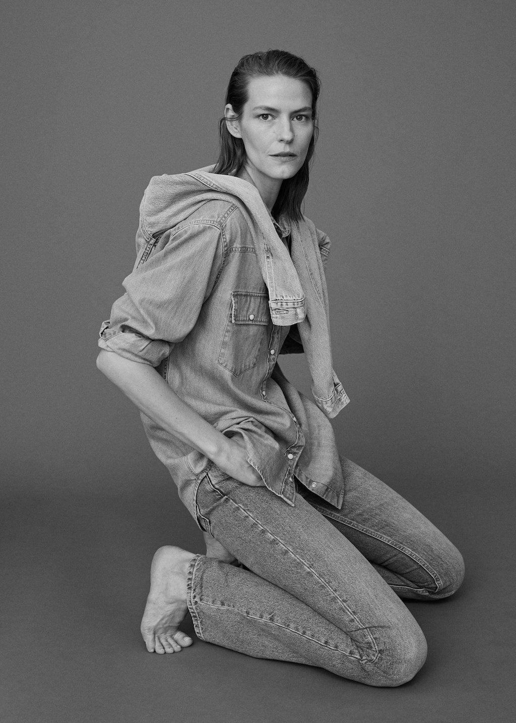 Denim shirt