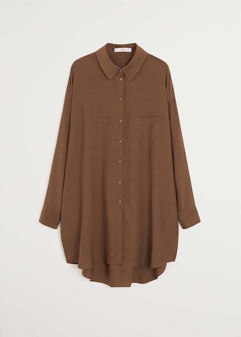 Oversize flowy shirt