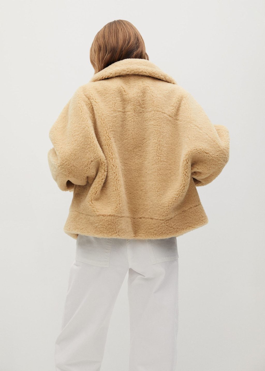 Faux shearling jacket